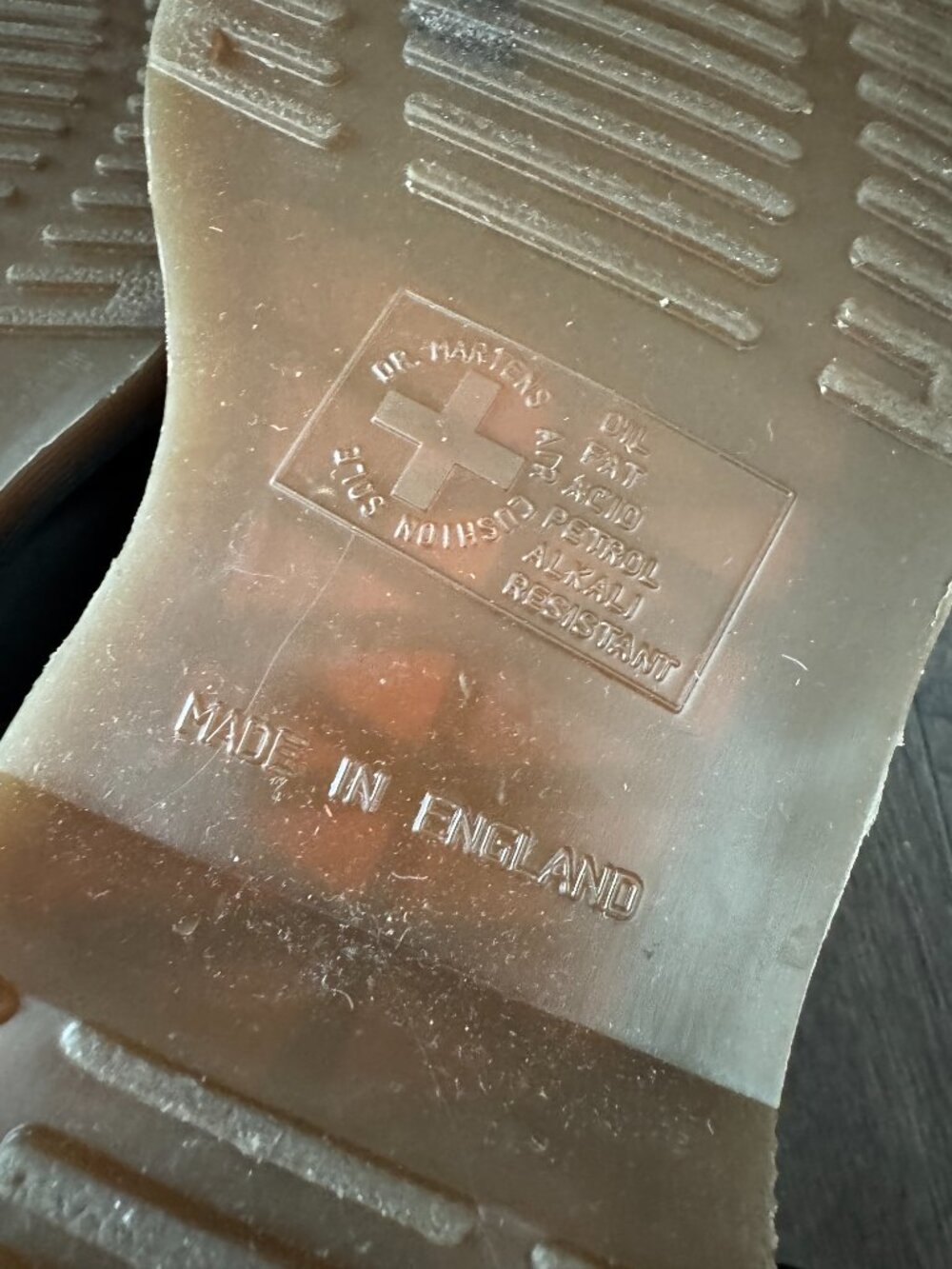 DOC MARTENS 1460 BLACK BOOT SIZEUS 9 MENS MADE IN ENGLAND - Picture 11 of 16